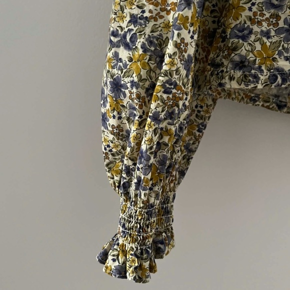 Oak Meadow Floral Lucia Blouse S EUC - Picture 4 of 5